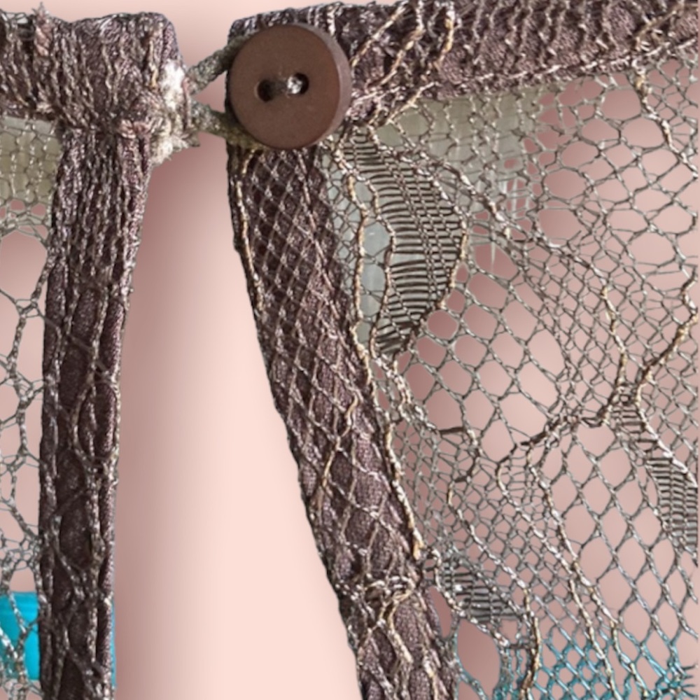 NWT Silky Lace Yoke Blouse - Picture 9 of 10